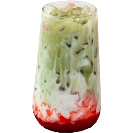Iced Strawberry Matcha