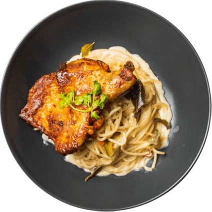 Grilled Chicken Chop Pasta
